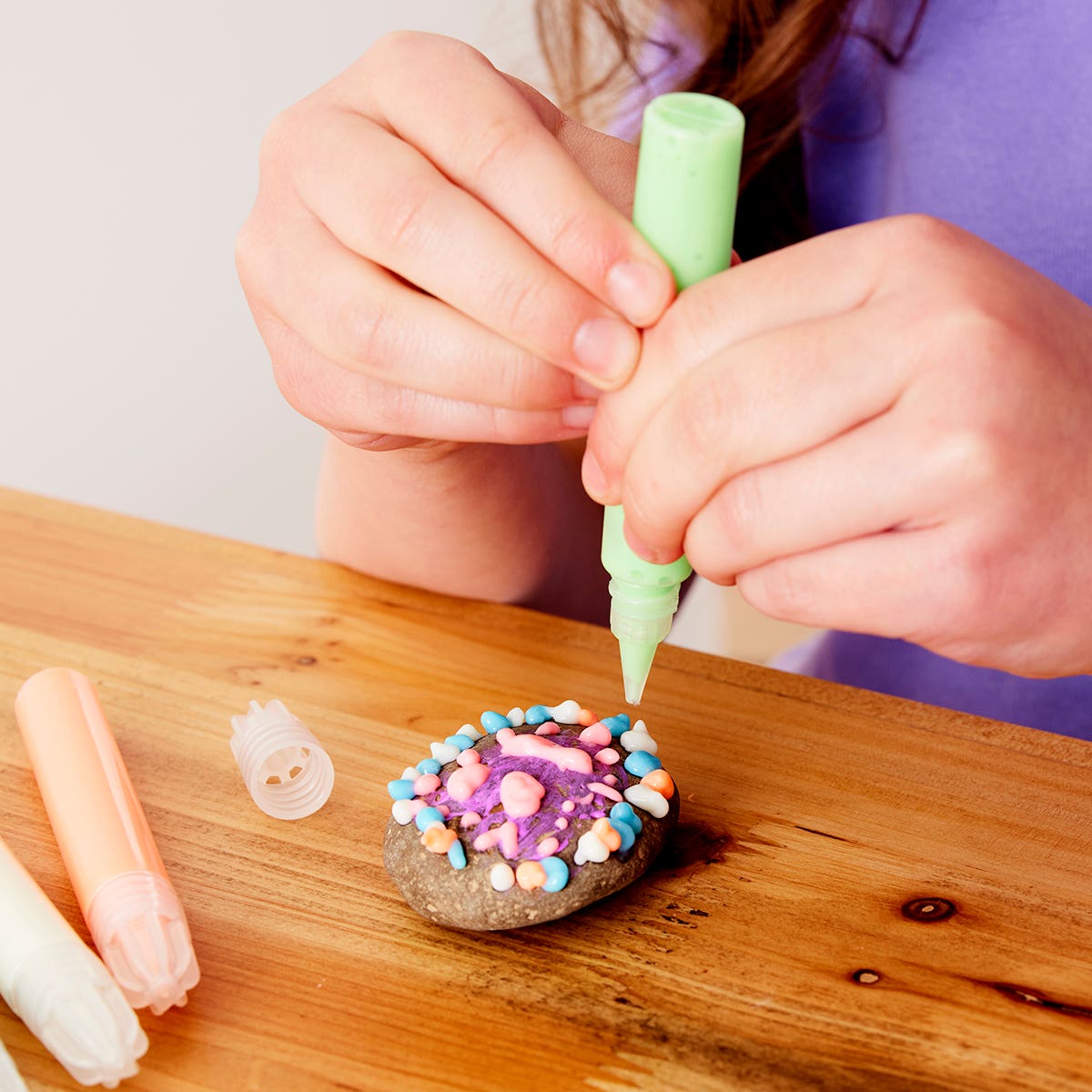 Faber-Castell Creativity for Kids Glow in the Dark Rock Painting Kit