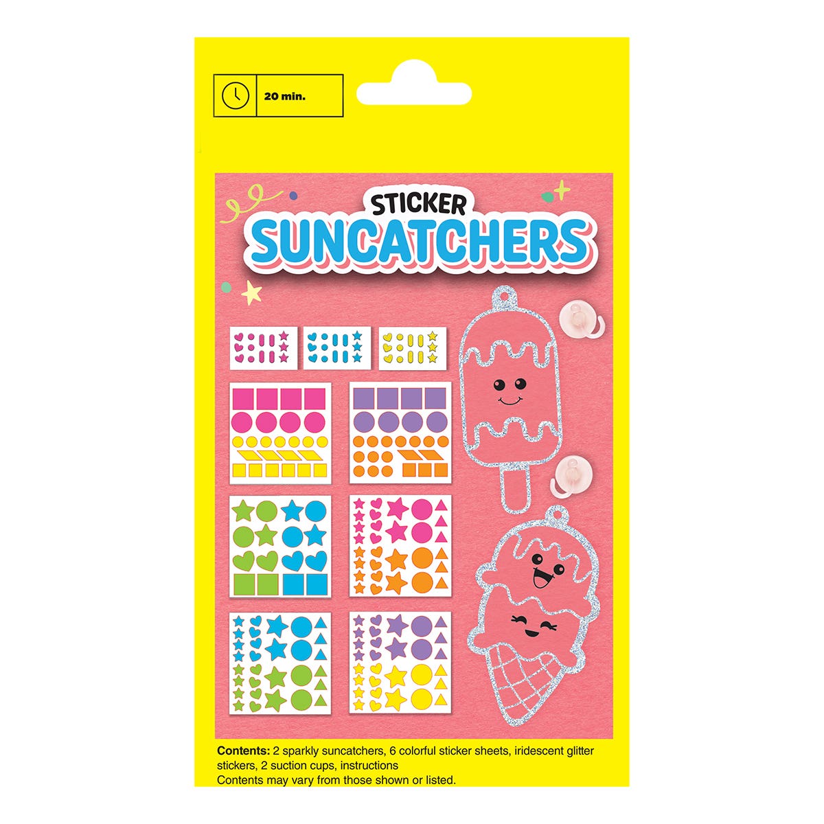 Faber-Castell Creativity for Kids Suncatcher Sticker Mini Kit