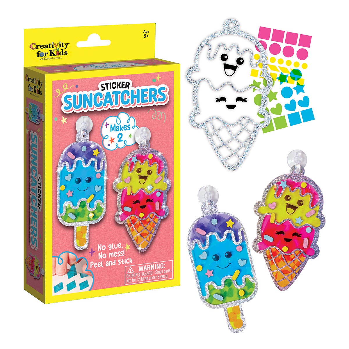 Faber-Castell Creativity for Kids Suncatcher Sticker Mini Kit