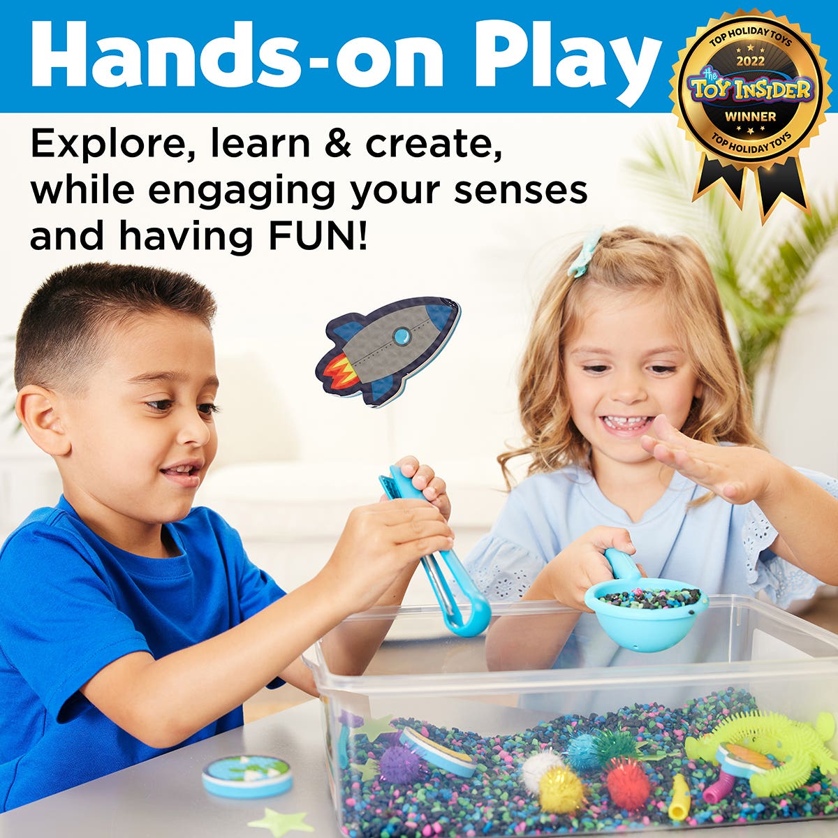 Faber-Castell Creativity for Kids Outer Space Sensory Bin