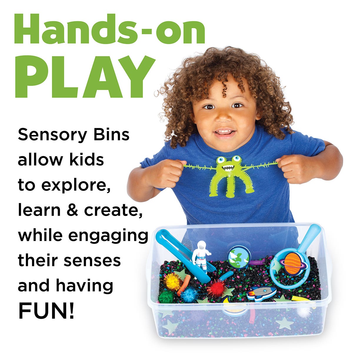 Faber-Castell Creativity for Kids Outer Space Sensory Bin