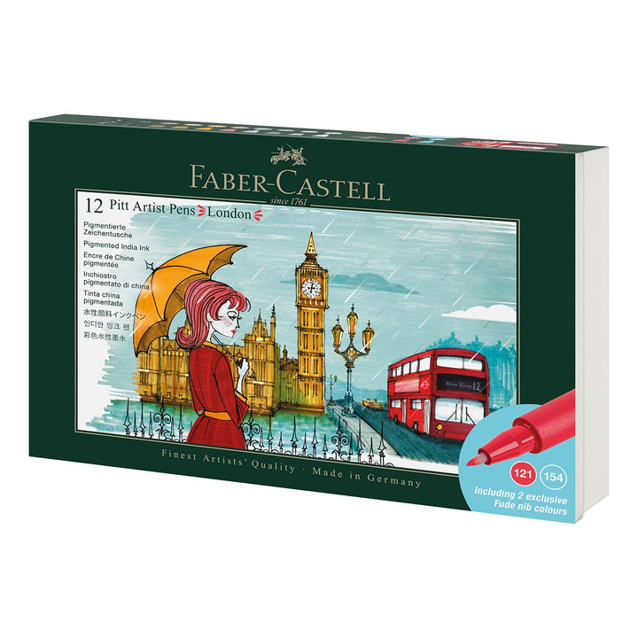 Faber-Castell Pitt Artist Brush Pen Set City Edition
