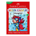Faber-Castell Unicorn Adventures Colouring Book