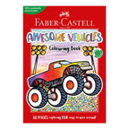 Faber-Castell Awesome Vehicles Colouring Book