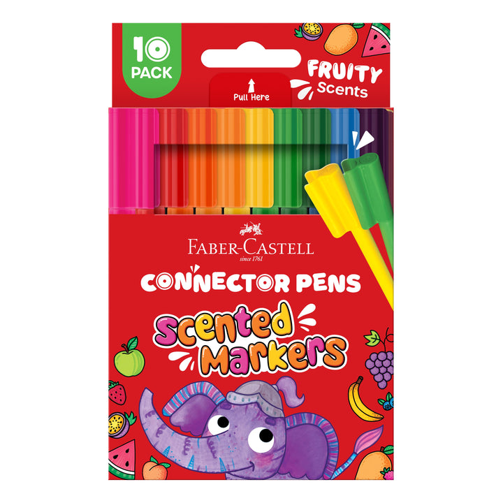 Faber-Castell Connector Pen Scented Set 10