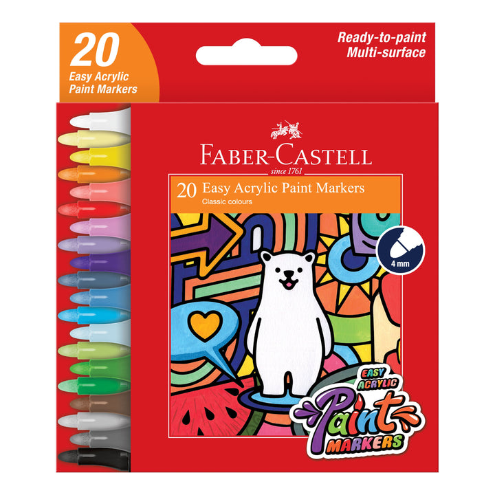 Faber-Castell Easy Acrylic Paint Markers