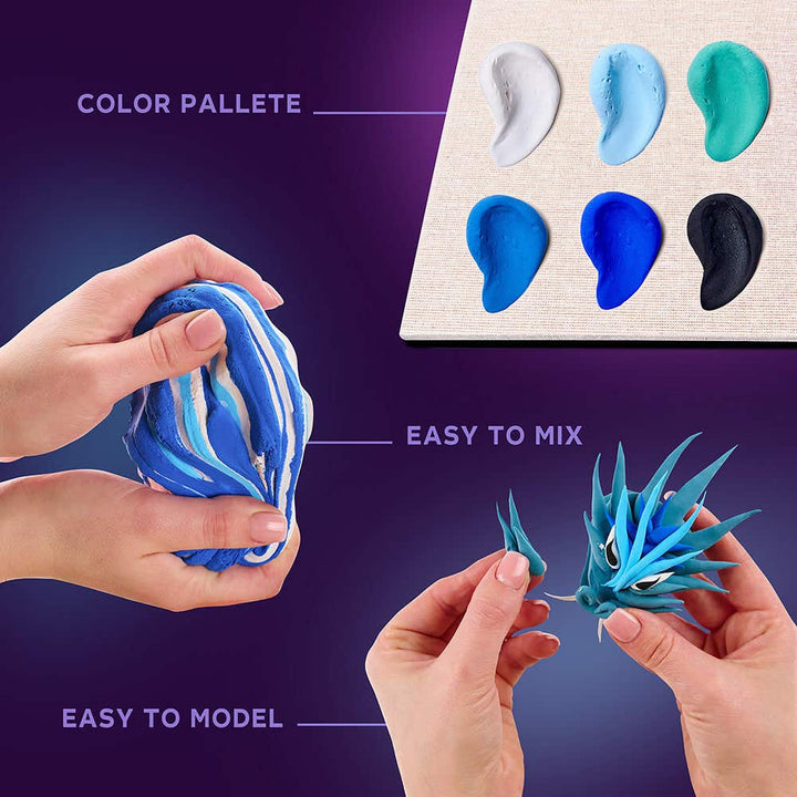 Okto DIY 3D Art & Painting Manga Kit Water