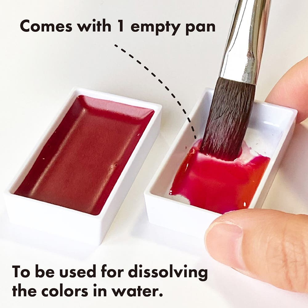 Kuretake Gansai Tambi Watercolour Granulating Colours Sets