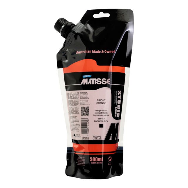 Matisse Studio Formula Acrylic Paints 500ml