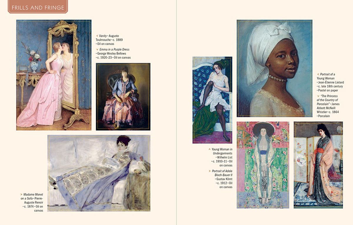 The Art Lovers Sticker Book
