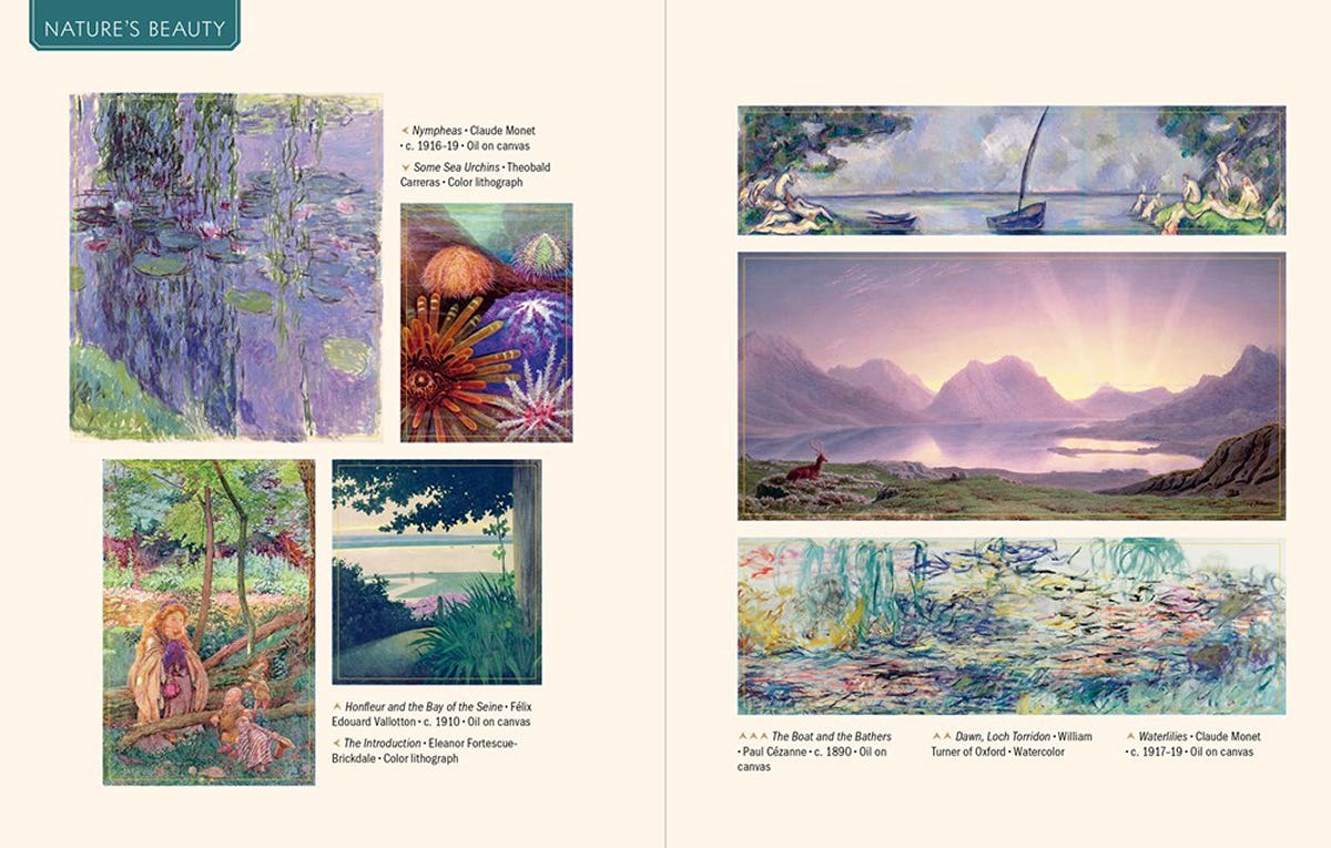 The Art Lovers Sticker Book