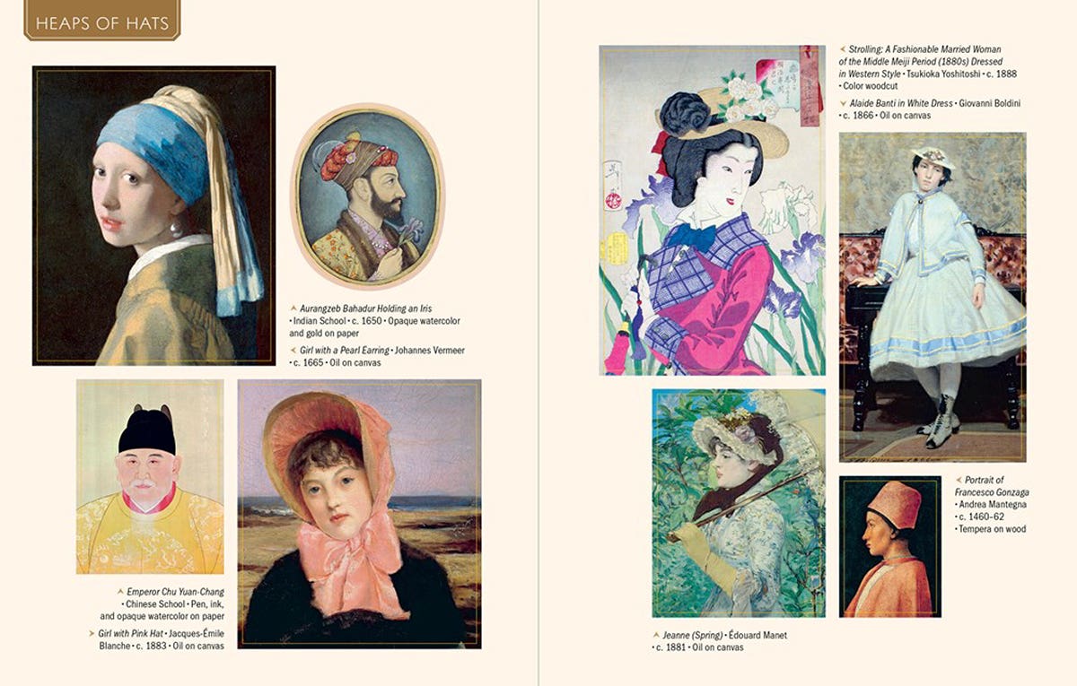 The Art Lovers Sticker Book