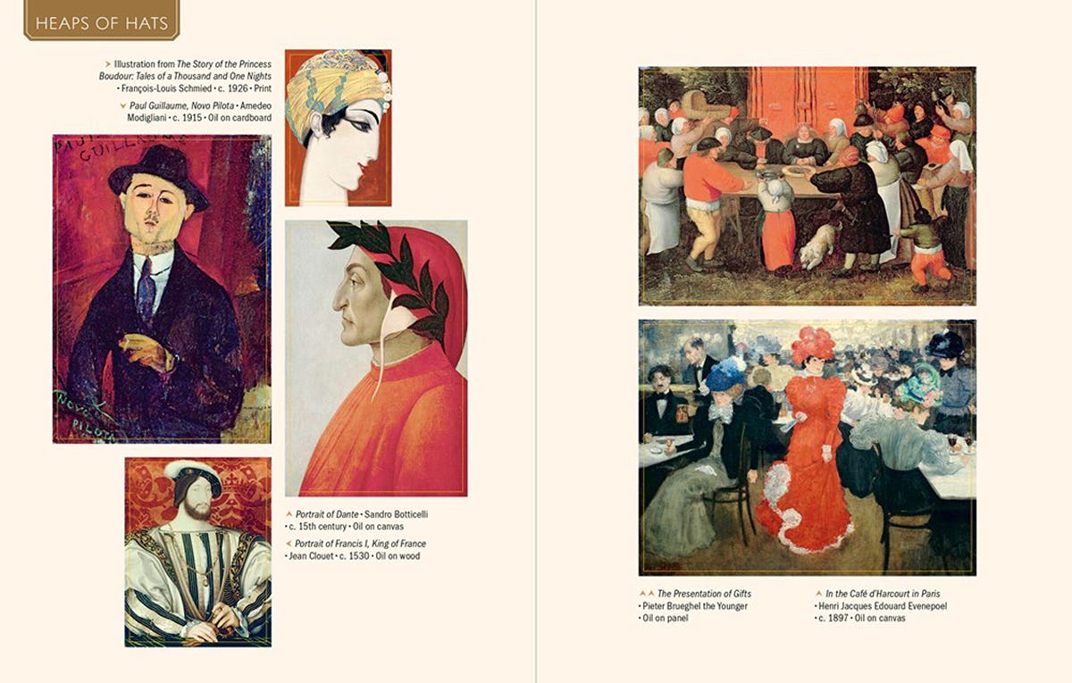The Art Lovers Sticker Book