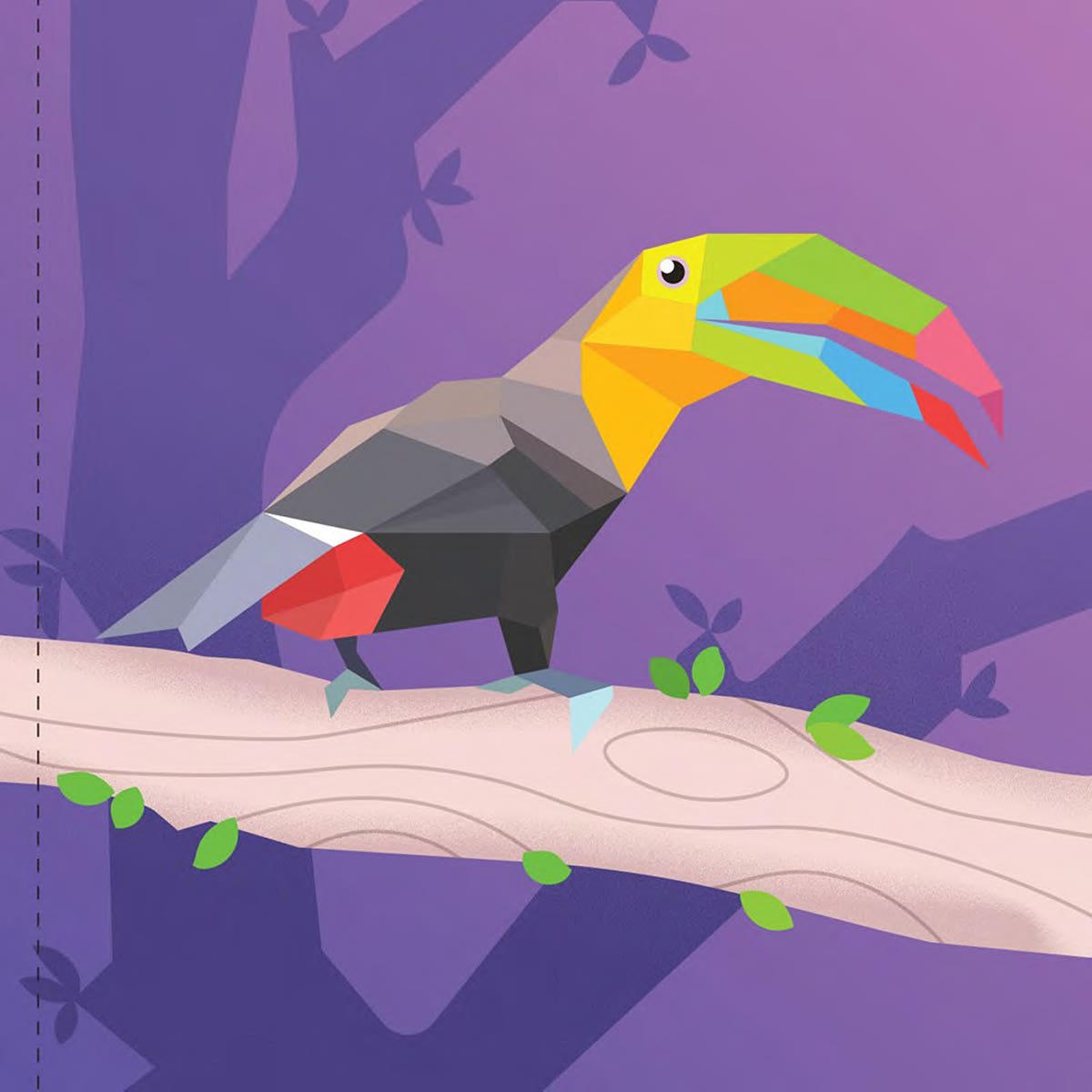 Paint By Sticker Kids: Rainforest Animals Book
