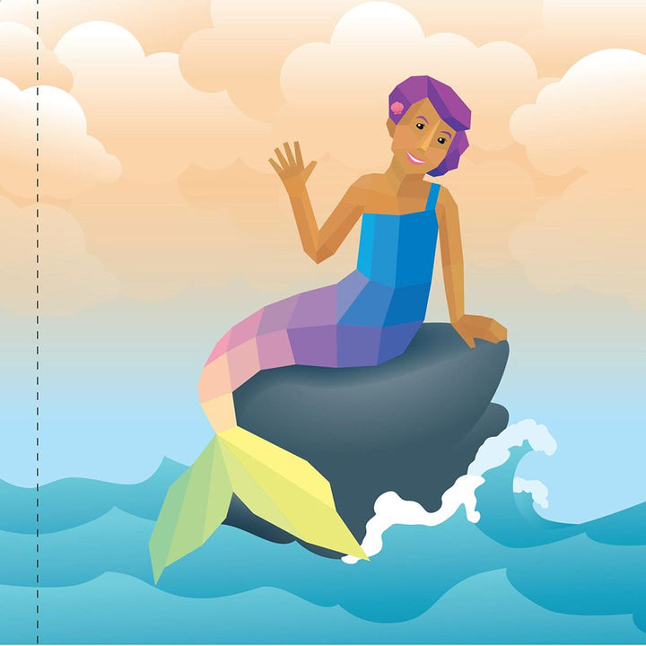 Paint By Sticker Kids: Mermaids & Magic Book