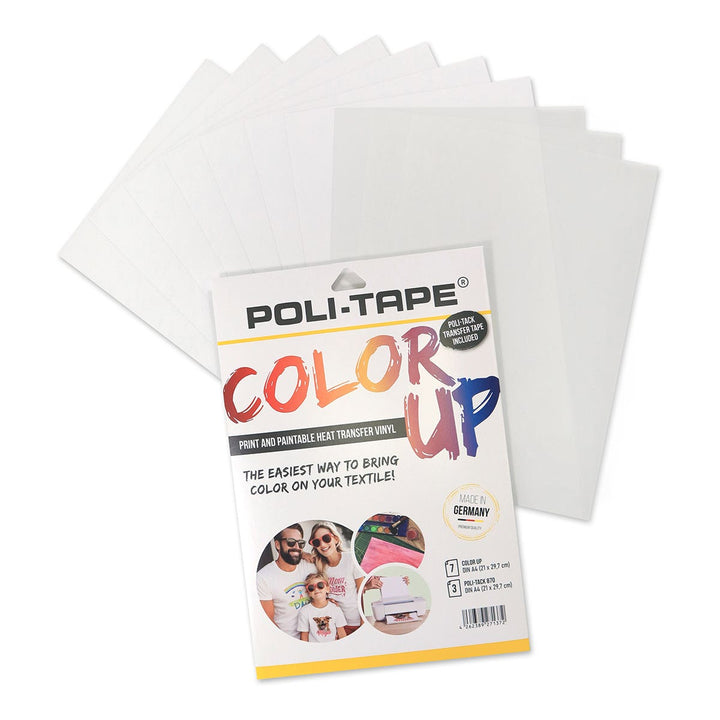 Poliflex Colour Up Heat Transfer Vinyl Craft Pack