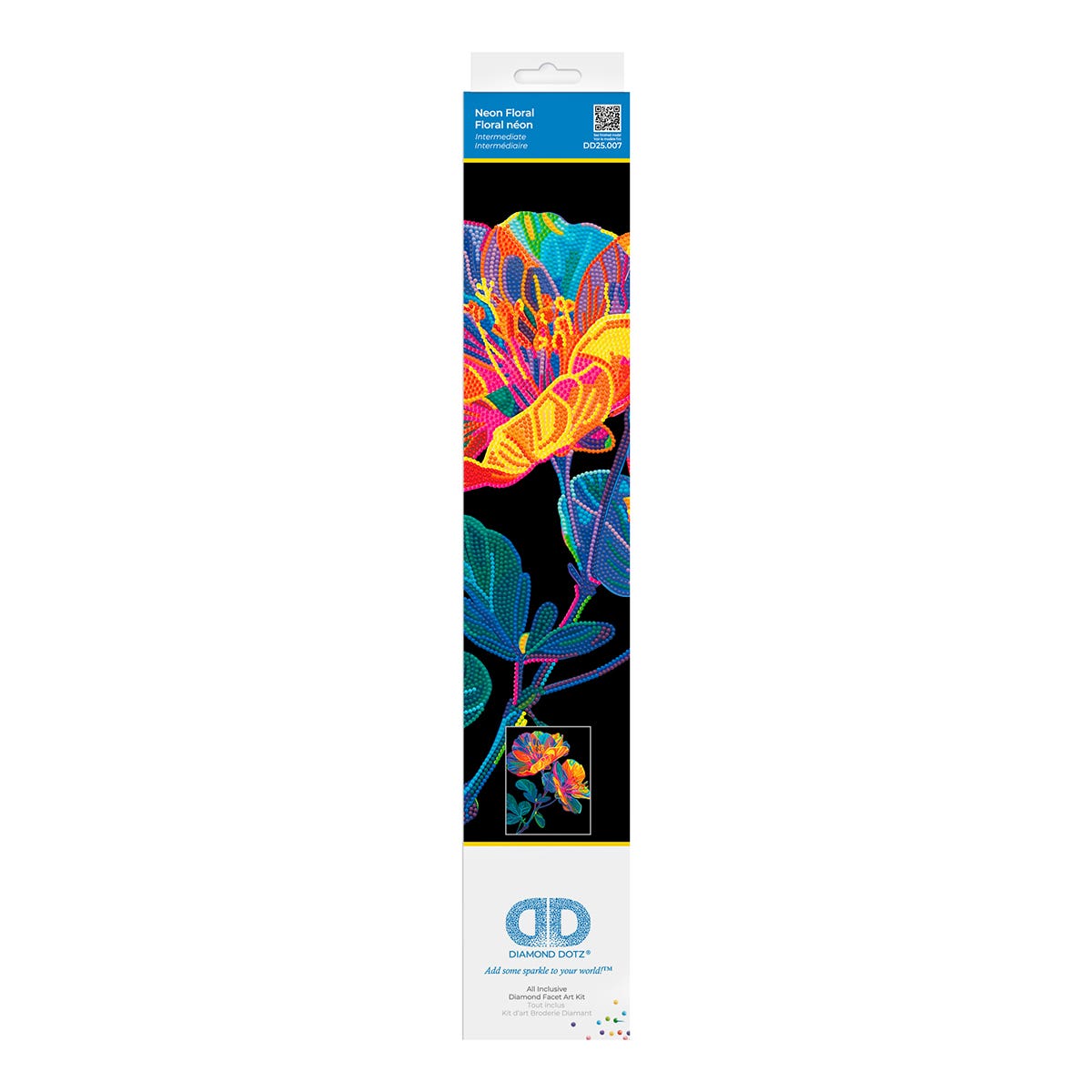 Diamond Dotz Kit Neon Floral