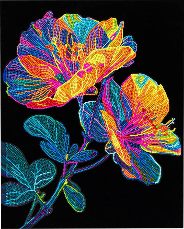 Diamond Dotz Kit Neon Floral
