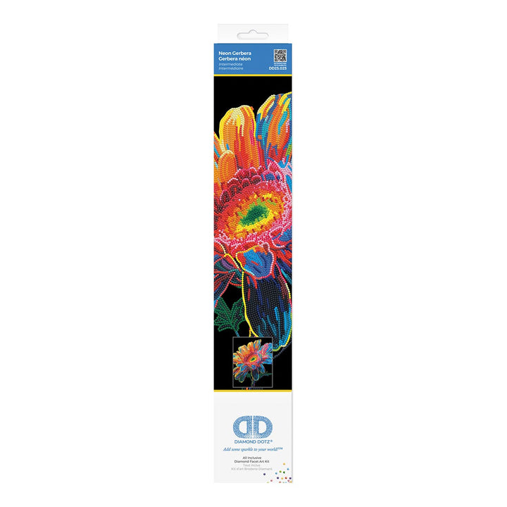 Diamond Dotz Kit Neon Gerbera