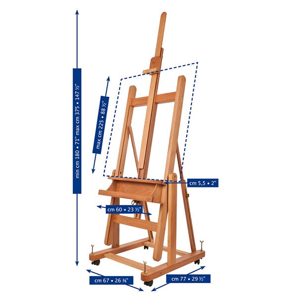 Mabef M18 Studio Convertible Easel