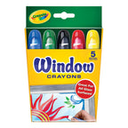 Crayola Washable Window Crayons Pack 5
