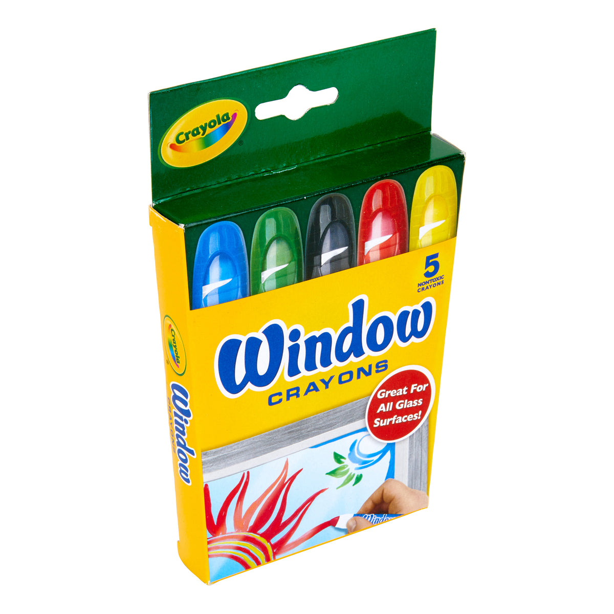 Crayola Washable Window Crayons Pack 5