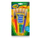 Crayola Classic Washable Paint Brush Pen Pack 5