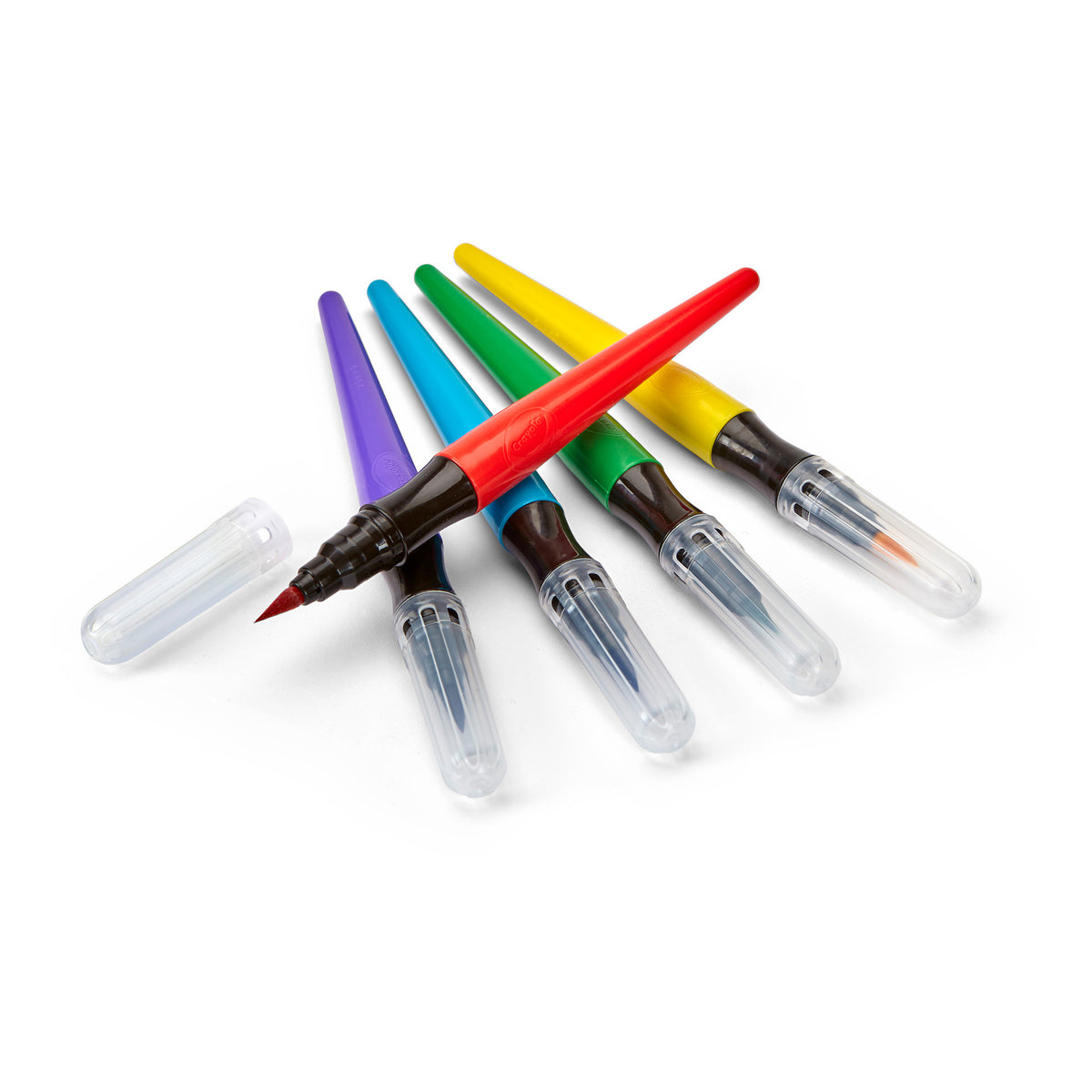 Crayola Classic Washable Paint Brush Pen Pack 5
