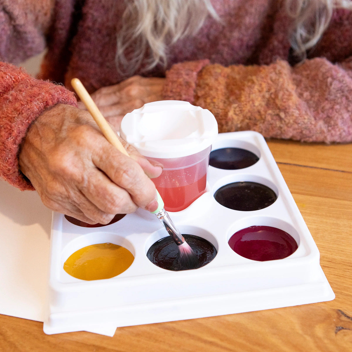 Micador Timeless Easy Flow Watercolour Paint Station Winter