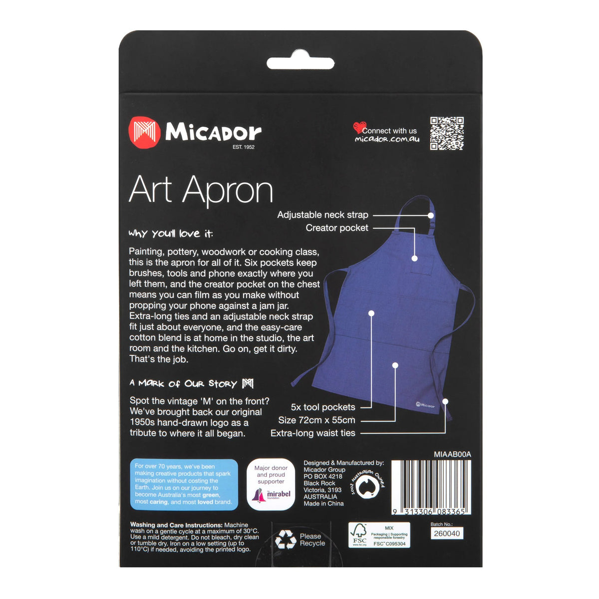 Micador Art Aprons