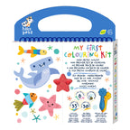 Haku Yoka Art To Go Kit My First Colouring Kit Sea Friends