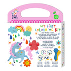 Haku Yoka Art To Go Kit My First Colouring Kit Unicorn Friends