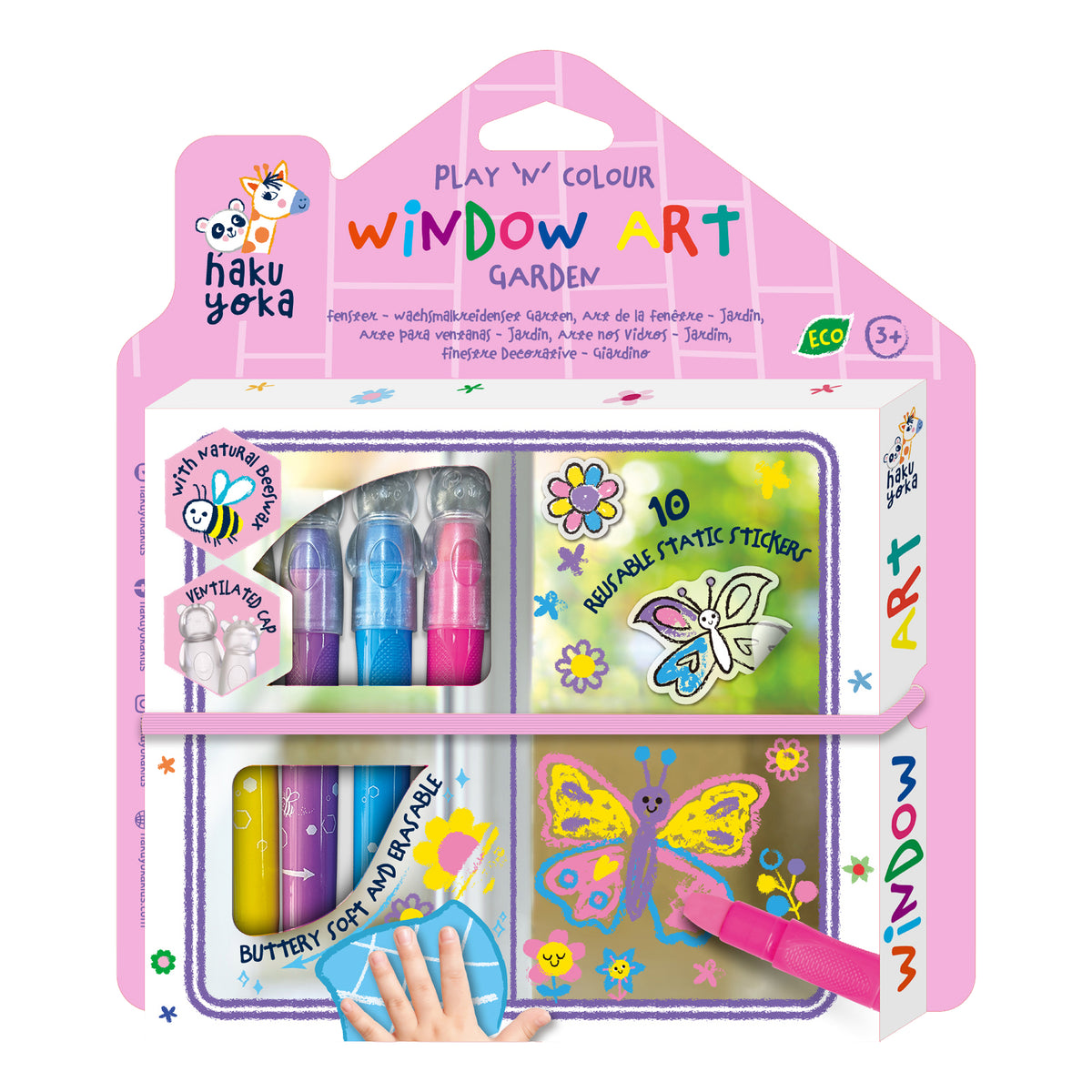 Haku Yoka Window Art Kit Garden