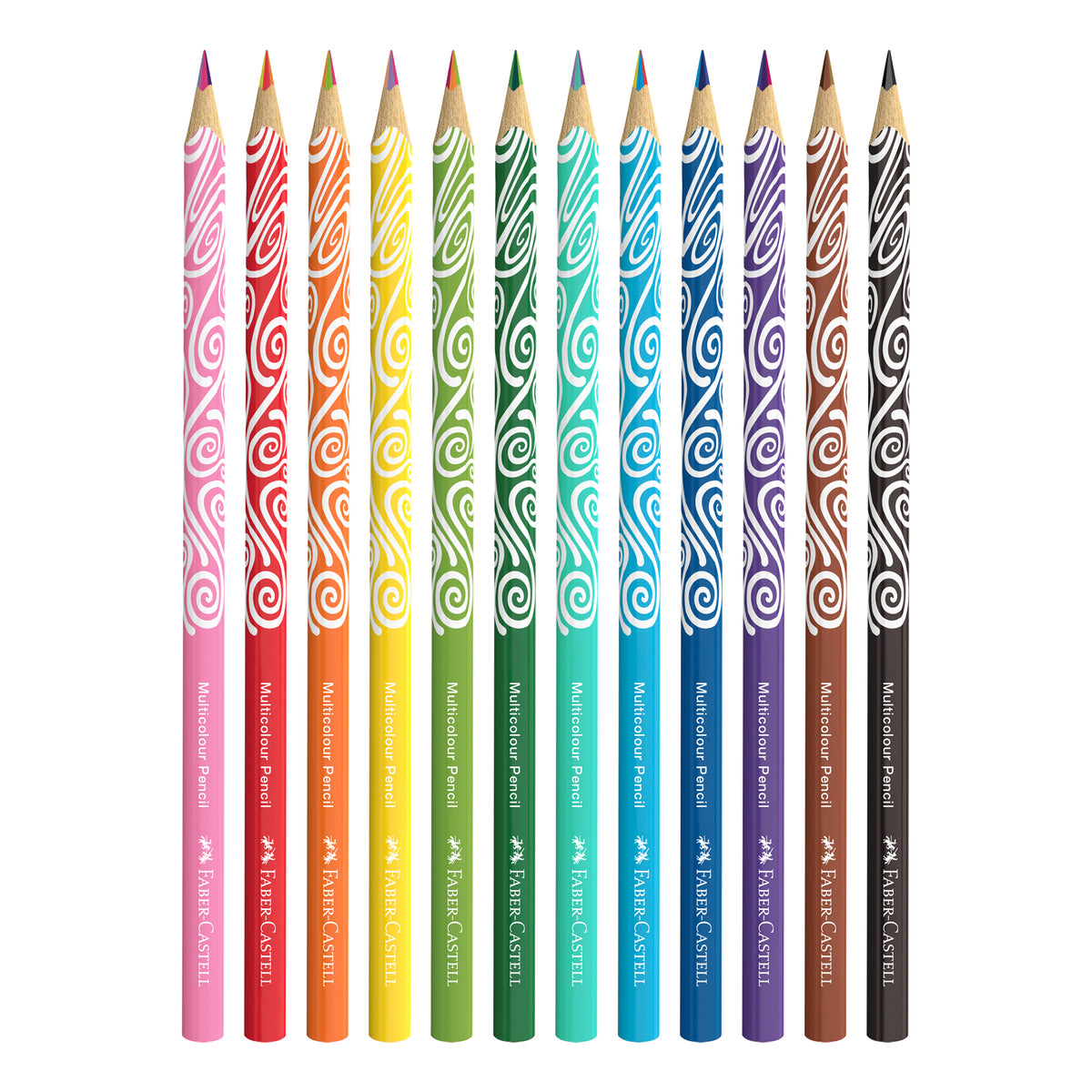 Faber-Castell Fantasy Multicolour Colour Pencil Set 12