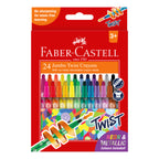 Faber-Castell Jumbo Twist Crayons Set 24