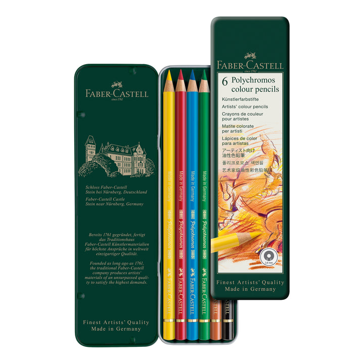 Faber-Castell Polychromos Colour Pencil Tins
