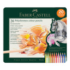 Faber-Castell Polychromos Colour Pencil Tin 20