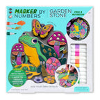 I Heart Art Marker By Numbers Garden Stone