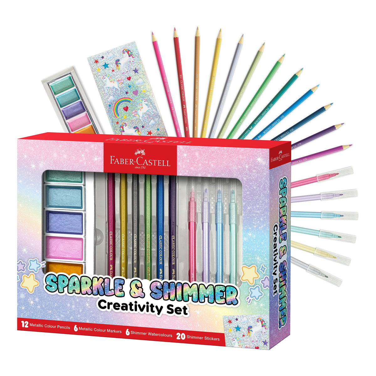 Faber-Castell Sparkle and Shimmer Creativity Kit