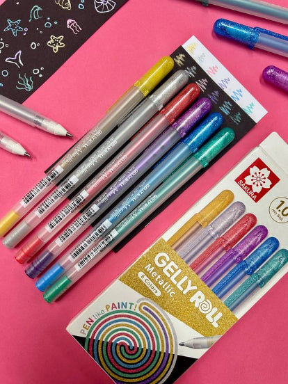 Sakura Gelly Roll Pen Set 6 Metallic