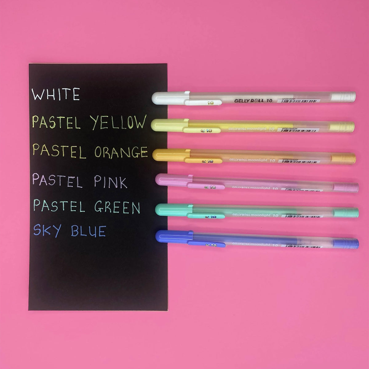 Sakura Gelly Roll Moonlight Pen Set 6 Pastel