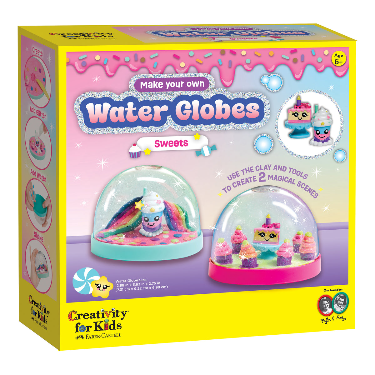 Faber-Castell Creativity for Kids Water Globe Kit Sweets