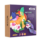 Okto 3D Picture Nature Round Kit Hummingbirds