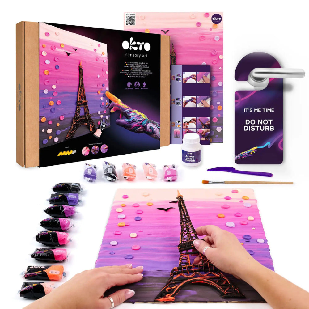Okto DIY 3D Painting Creative Set Paris