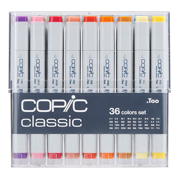 Copic Classic Marker Assorted Colour Sets