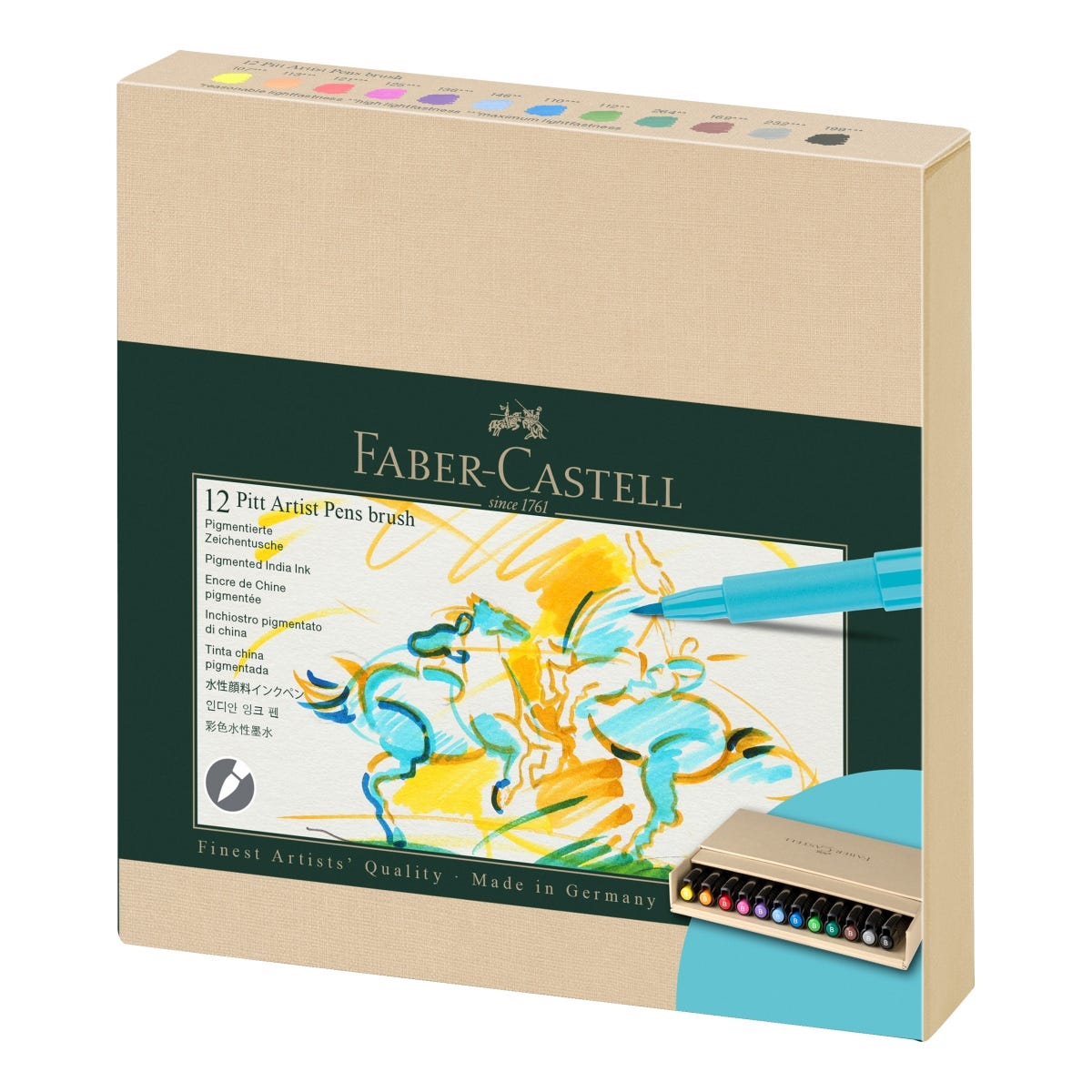 Faber-Castell Pitt Artist Brush Pen Studio Boxes