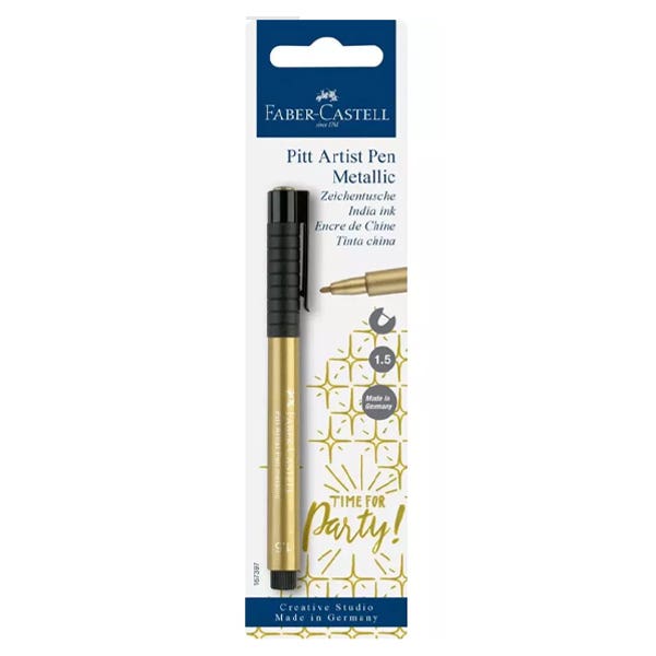Faber-Castell Pitt Artist Metallic Gold Pen