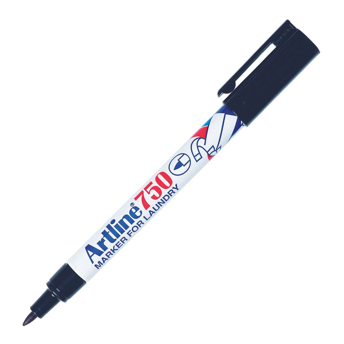 Artline 750 Black Laundry Marker