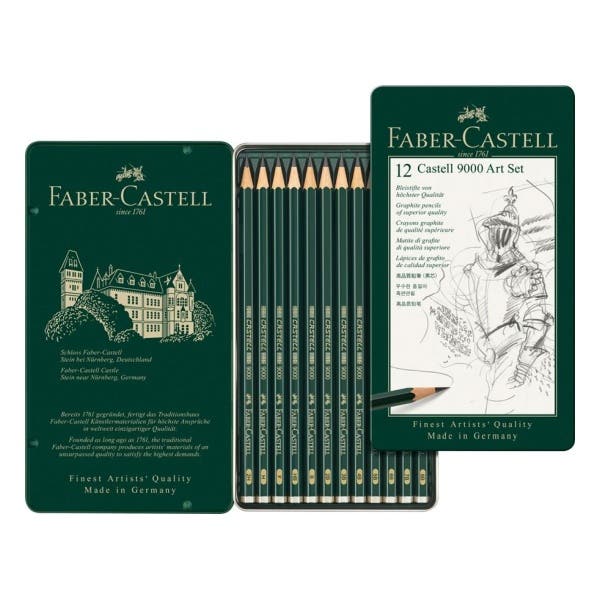 Faber-Castell 9000 Graphite Pencil Art Set