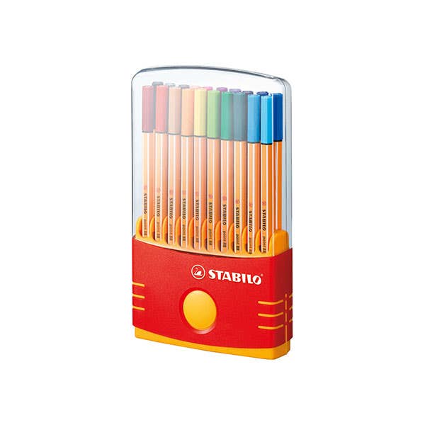STABILO Point 88 Fineliner ColourParade Pen Set 20